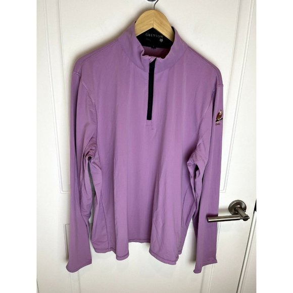 Greyson Tops Greyson Womens Performance Zip Top Shirt Schuyler Meadows Club Golf Large Eagle
